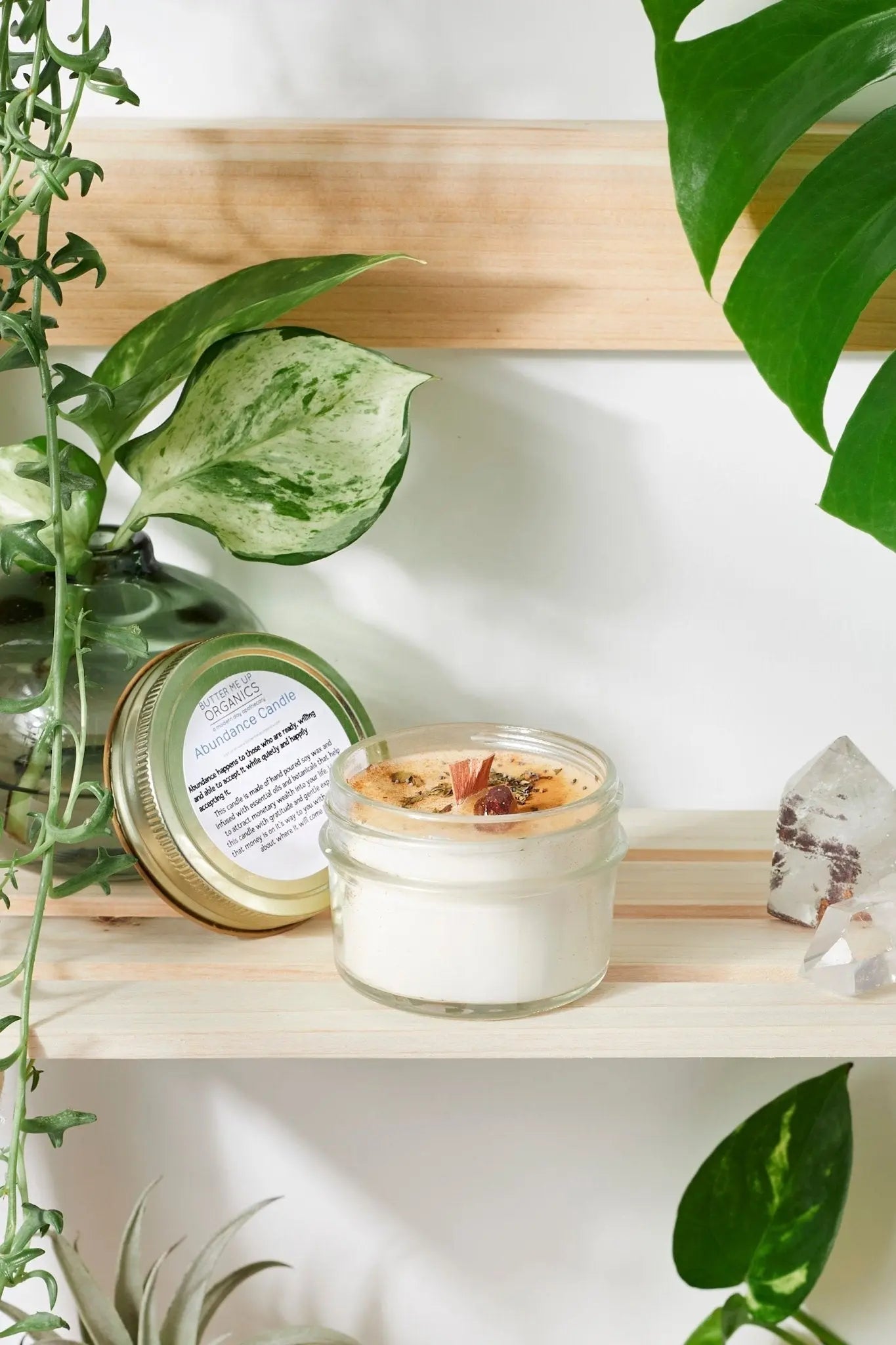 Abundance Candle / Ritual Candle / Intention Candle / Hand Poured - KAIROS