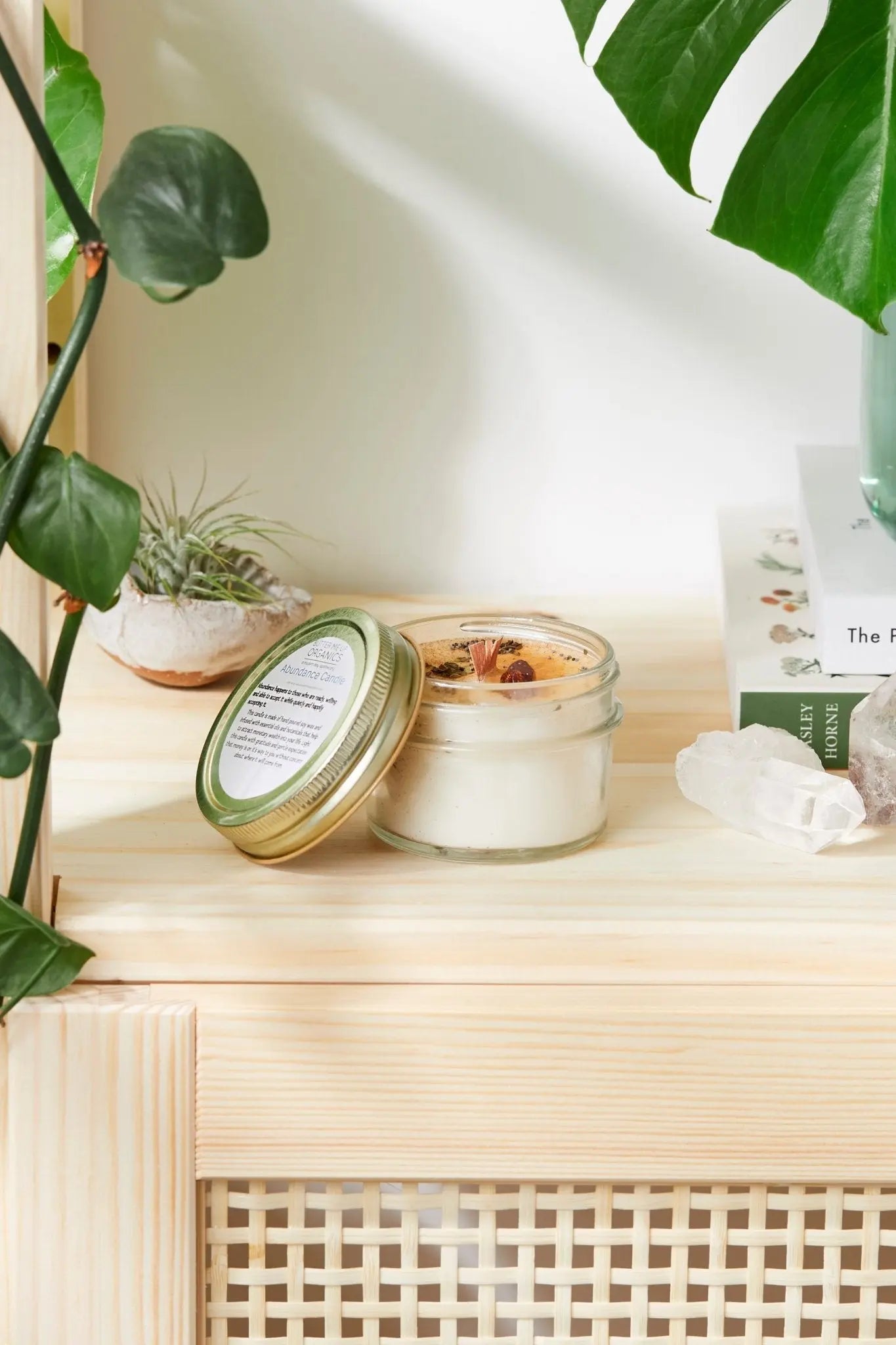 Abundance Candle / Ritual Candle / Intention Candle / Hand Poured - KAIROS