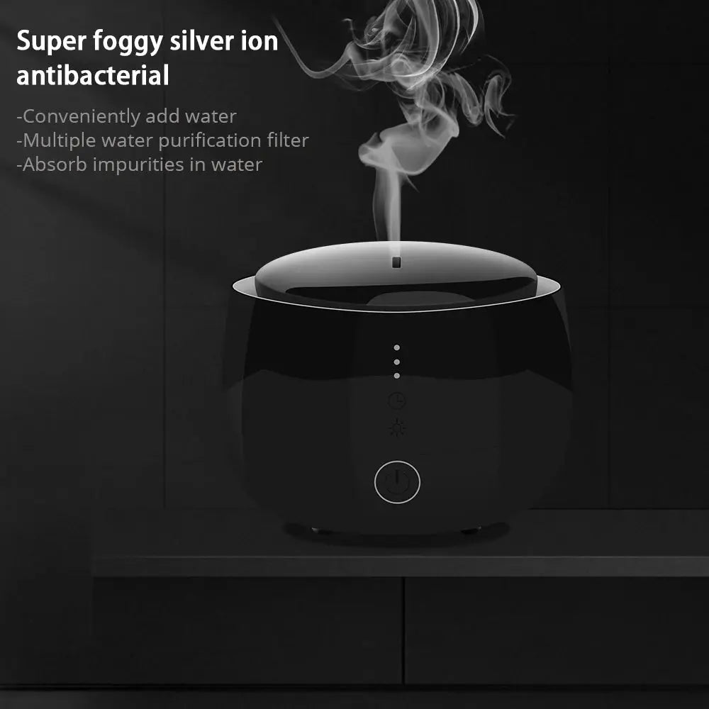 Benexmart WiFi Ultrasonic Air Humidifier Essential Oil Aromatherapy Diffuser Mist Maker with RGB Night Light 300ml Workwith Tuya - KAIROS