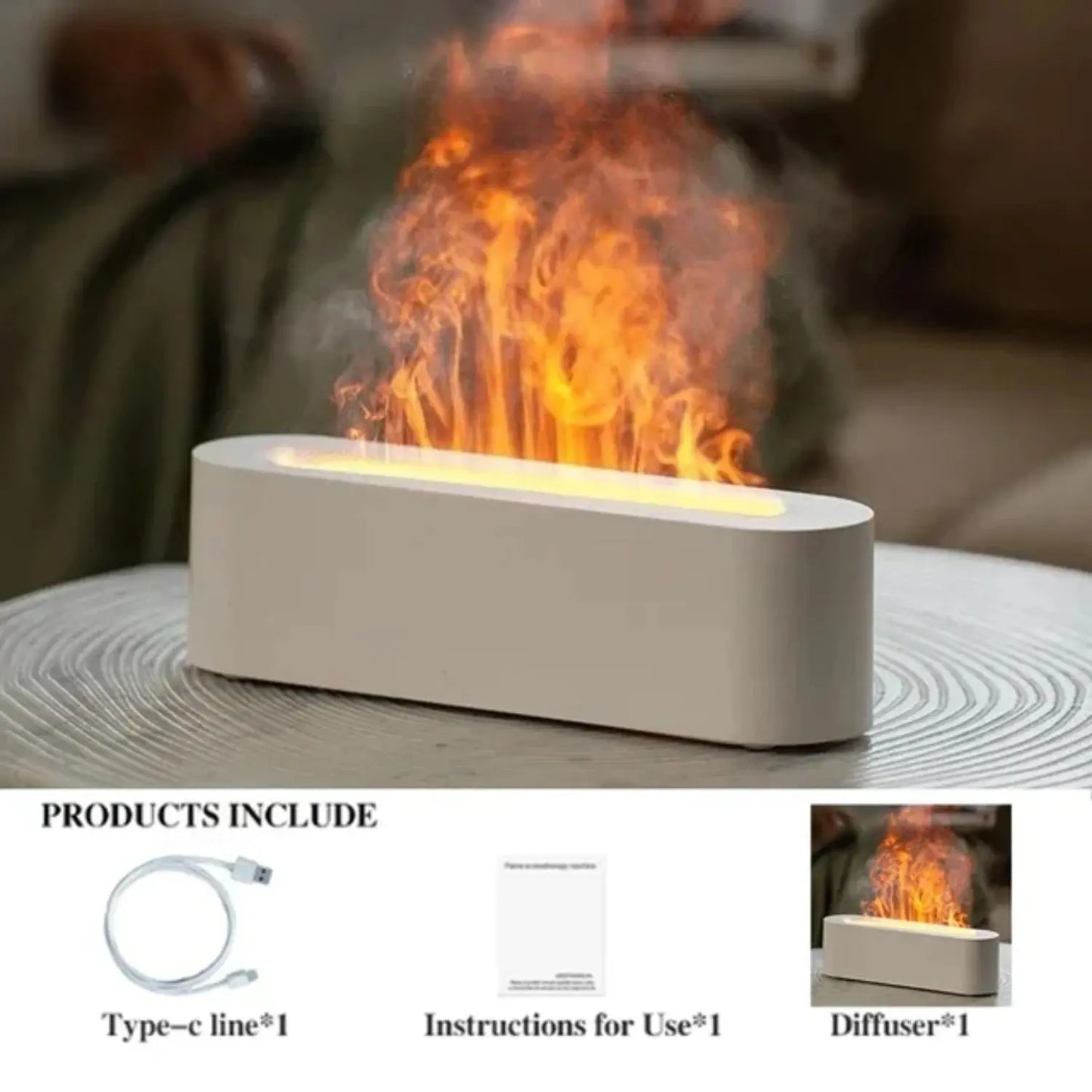 Turn your ordinary space into a serene and luxurious oasis with this modern and elegant essential oil diffuser and humidifier. E - KAIROS