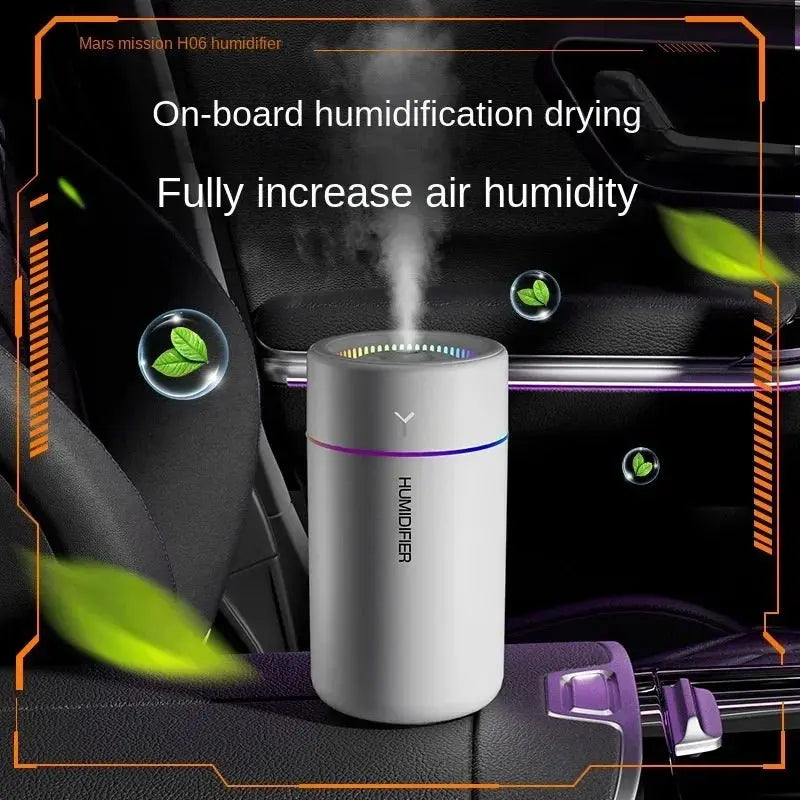 280ML Powerful and Efficient Air Humidifier Aromatherapy Aroma Diffuser Essential Oil Color - Changing Lights for Home Car Bedroom - KAIROS